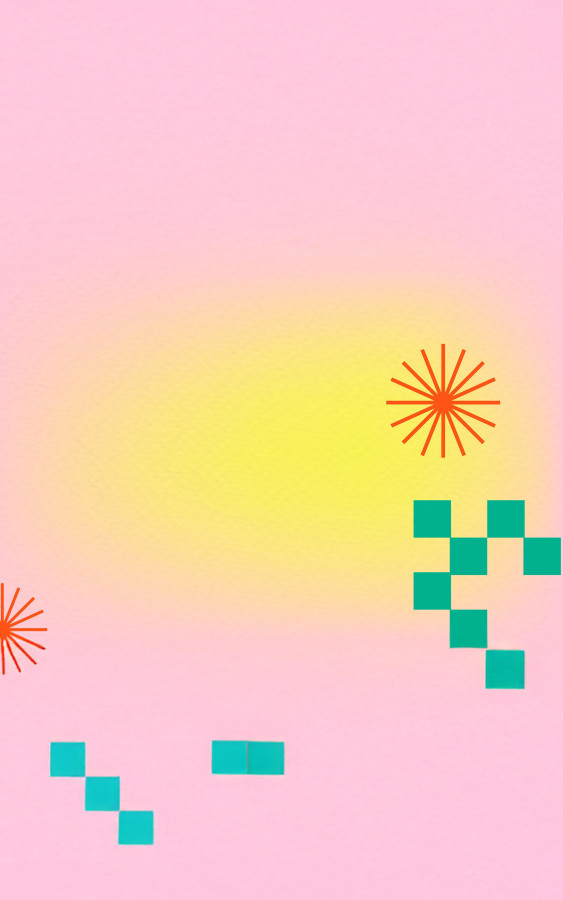 Pastel Geometrik Parıltı
