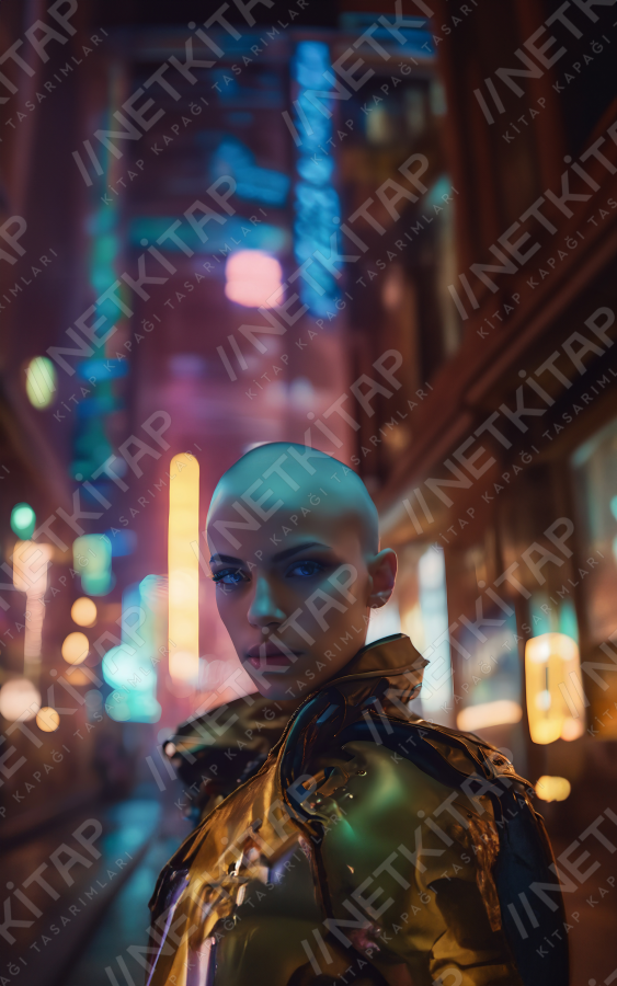 Neon Siberpunk Gözcüsü